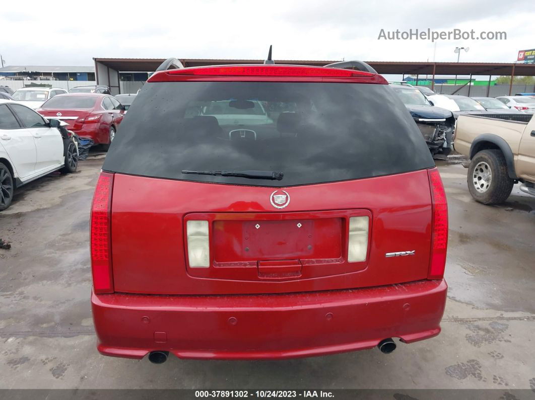 2008 Cadillac Srx Rwd Burgundy vin: 1GYEE637680103531