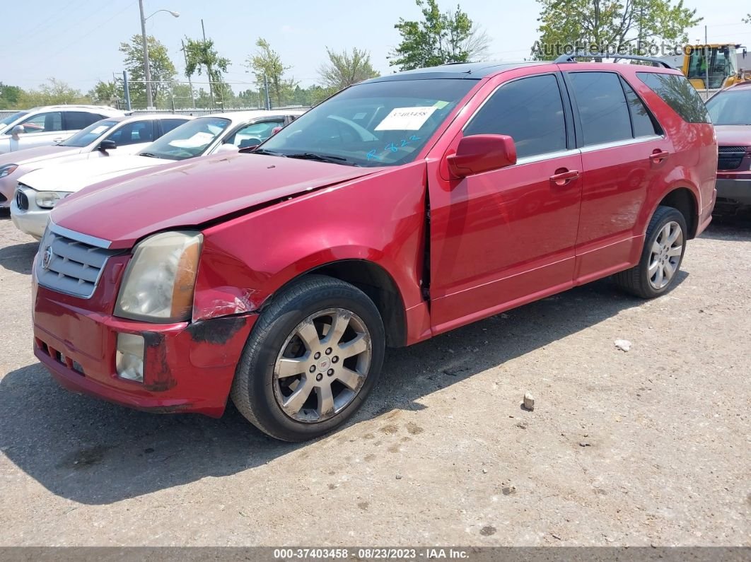 2008 Cadillac Srx Rwd Red vin: 1GYEE637780109502