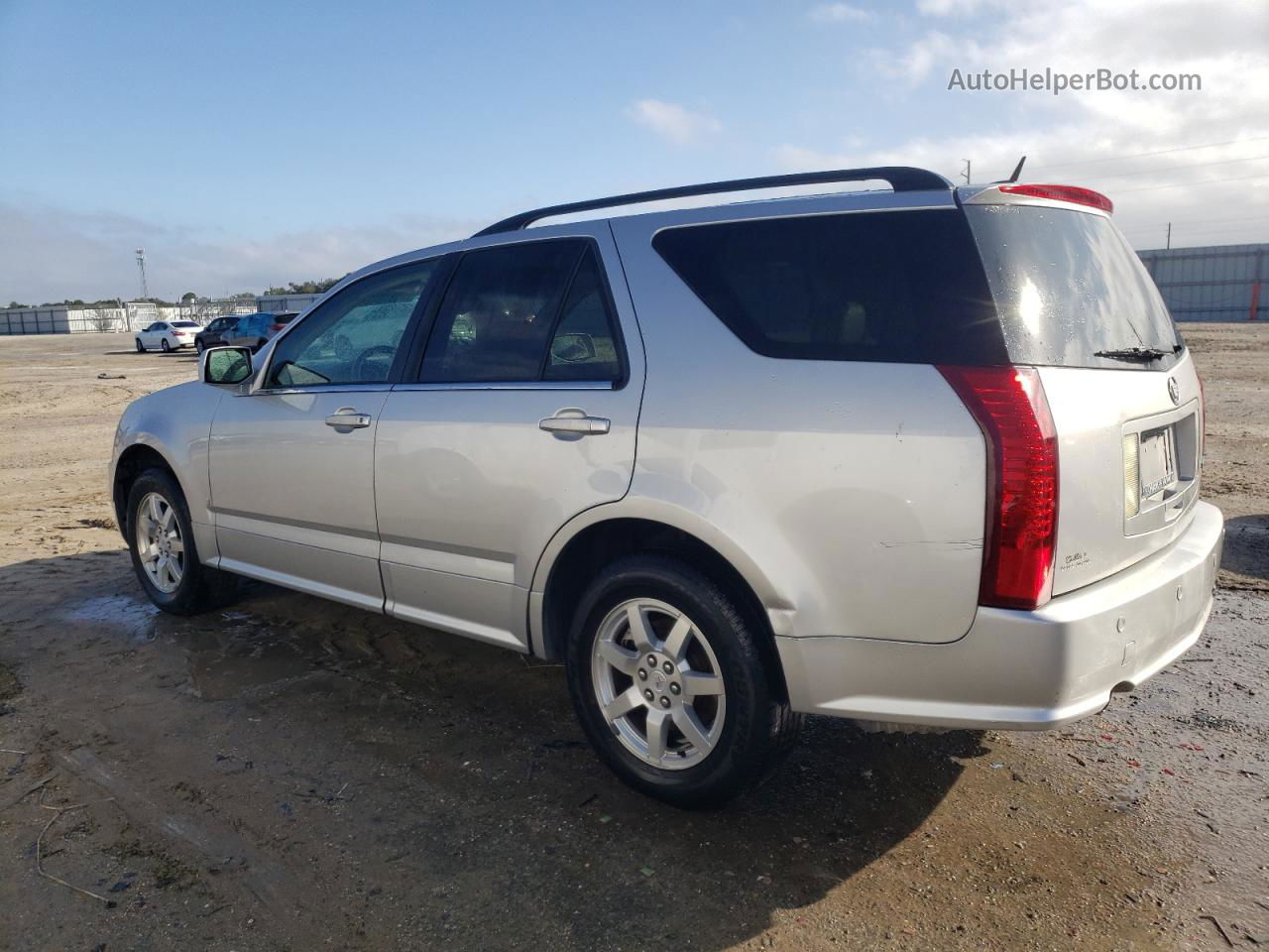 2008 Cadillac Srx  Silver vin: 1GYEE637780149515