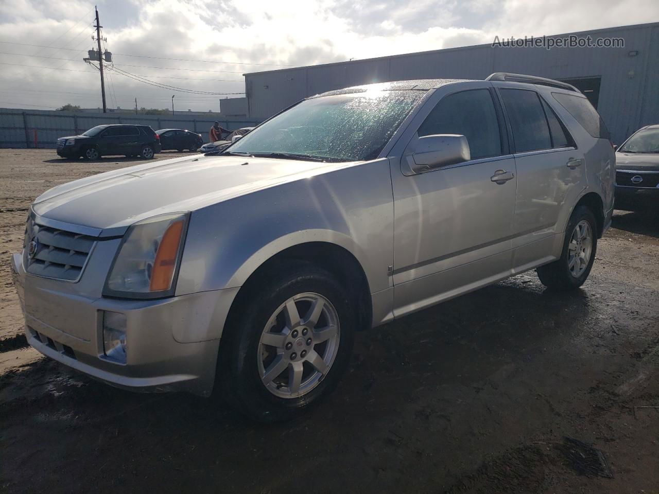 2008 Cadillac Srx  Серебряный vin: 1GYEE637780149515