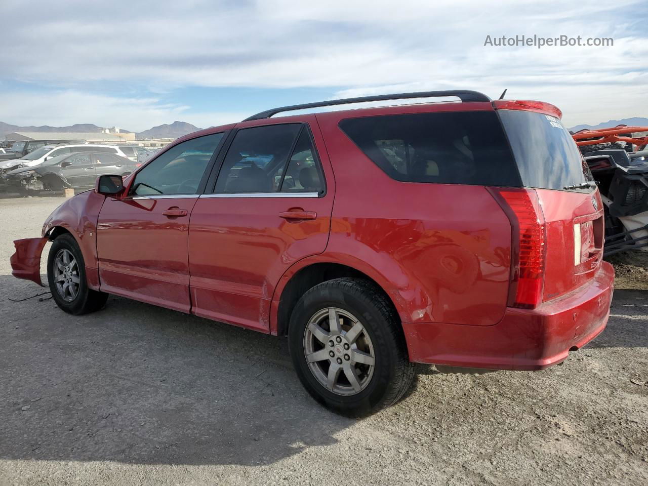 2008 Cadillac Srx  Red vin: 1GYEE637780201662