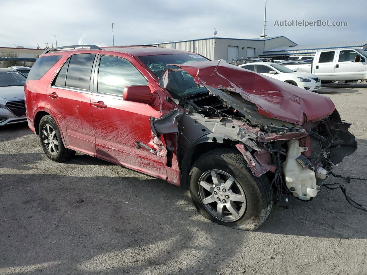 2008 Cadillac Srx  Red vin: 1GYEE637780201662