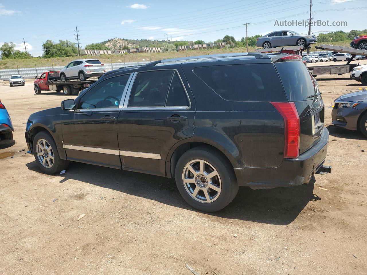 2008 Cadillac Srx  Черный vin: 1GYEE637880128169