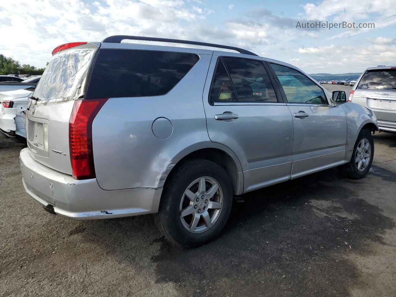 2008 Cadillac Srx  Серебряный vin: 1GYEE637980115298