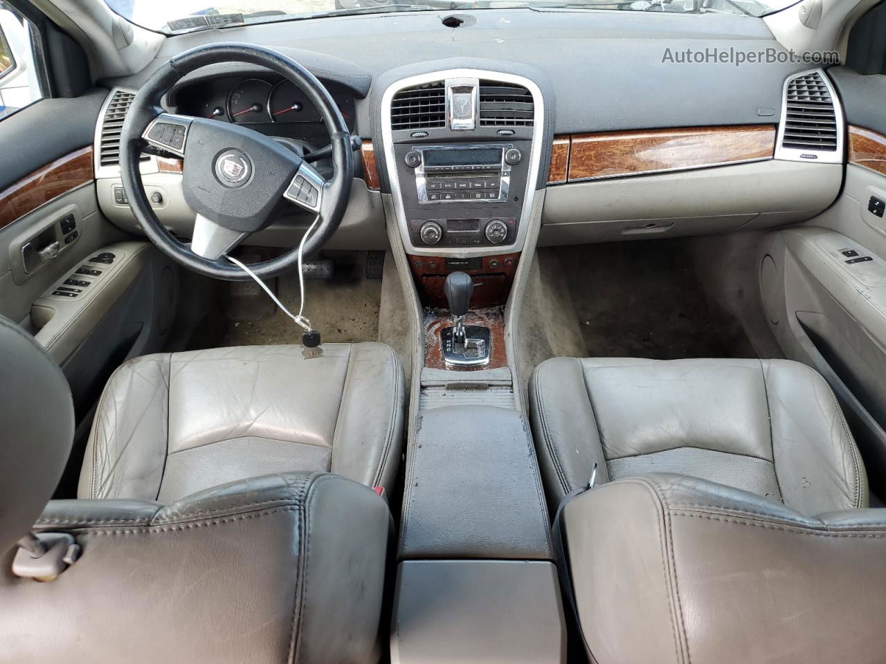 2008 Cadillac Srx  Silver vin: 1GYEE637980115298