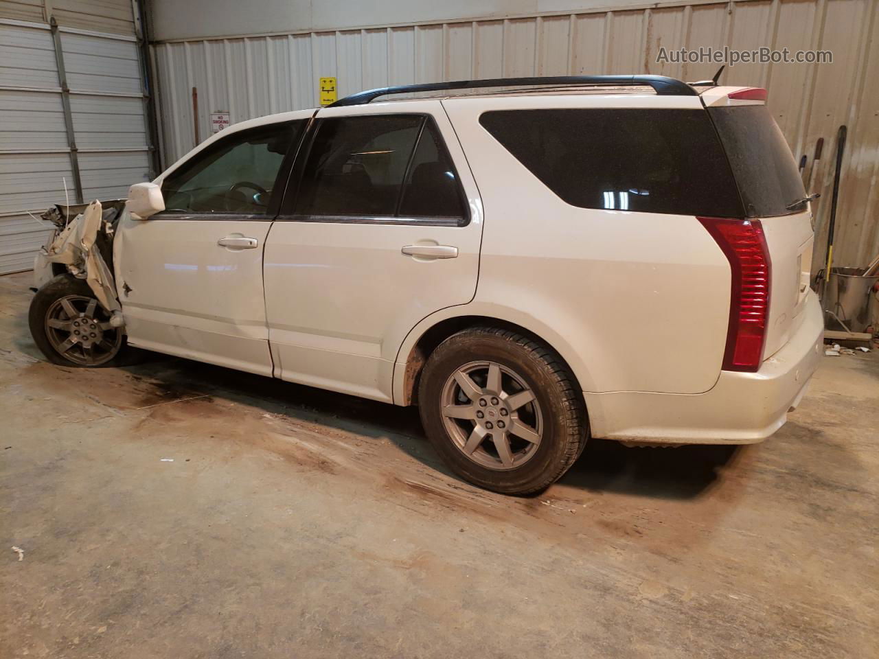 2008 Cadillac Srx  White vin: 1GYEE637980199641