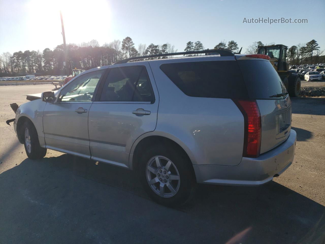 2008 Cadillac Srx  Silver vin: 1GYEE637X80124270