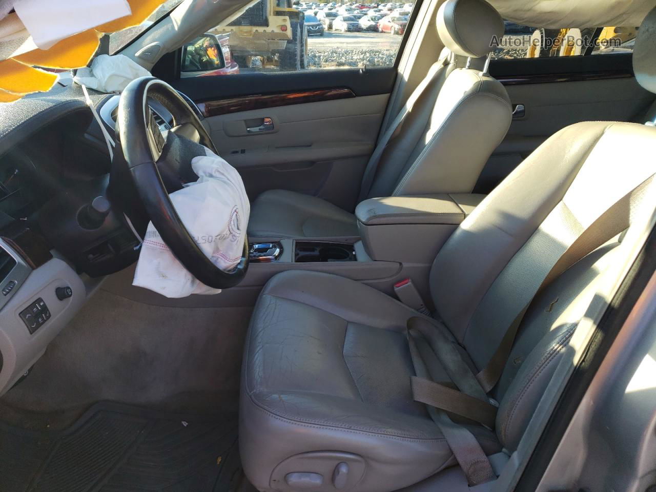 2008 Cadillac Srx  Silver vin: 1GYEE637X80124270