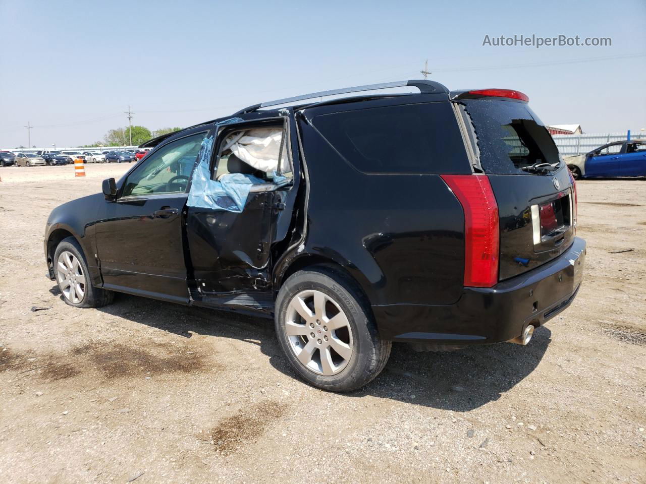 2008 Cadillac Srx  Black vin: 1GYEE637X80130795