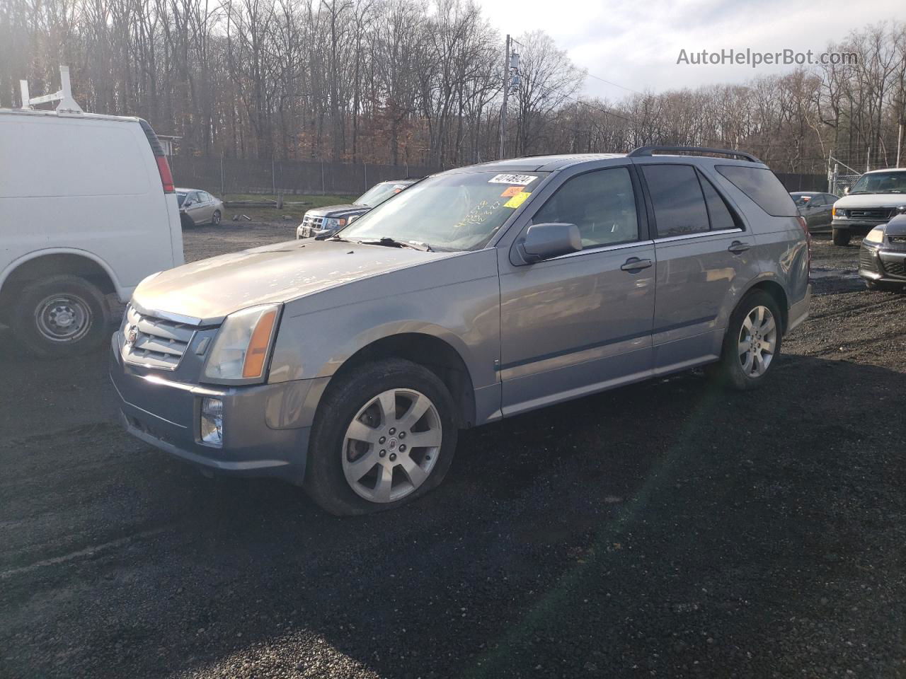 2008 Cadillac Srx  Gray vin: 1GYEE637X80141733