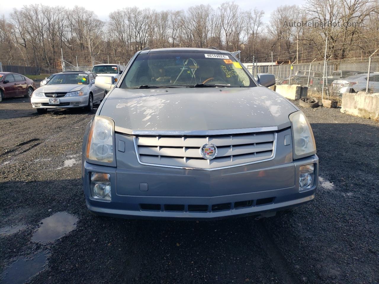 2008 Cadillac Srx  Gray vin: 1GYEE637X80141733