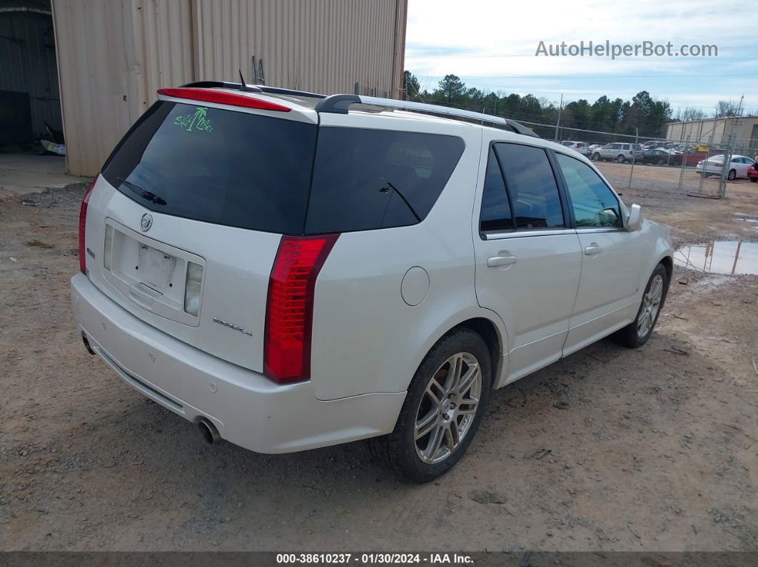 2008 Cadillac Srx V8 White vin: 1GYEE63A080123589