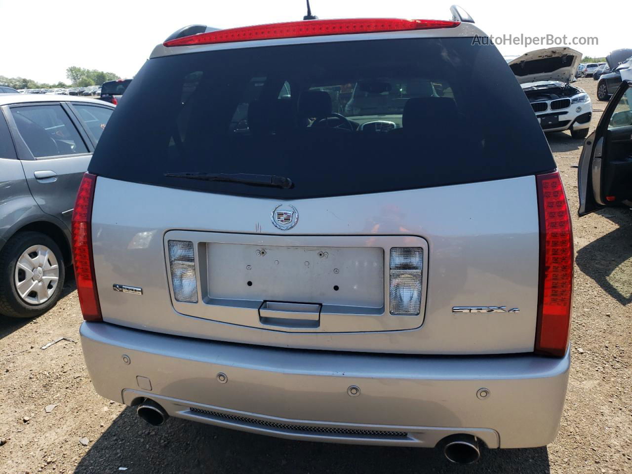 2008 Cadillac Srx  Серебряный vin: 1GYEE63A480103491