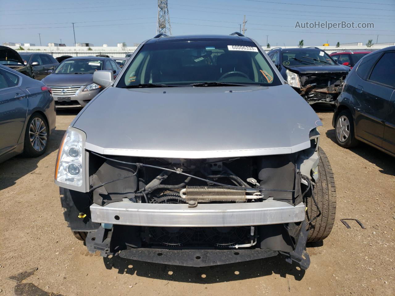 2008 Cadillac Srx  Серебряный vin: 1GYEE63A480103491