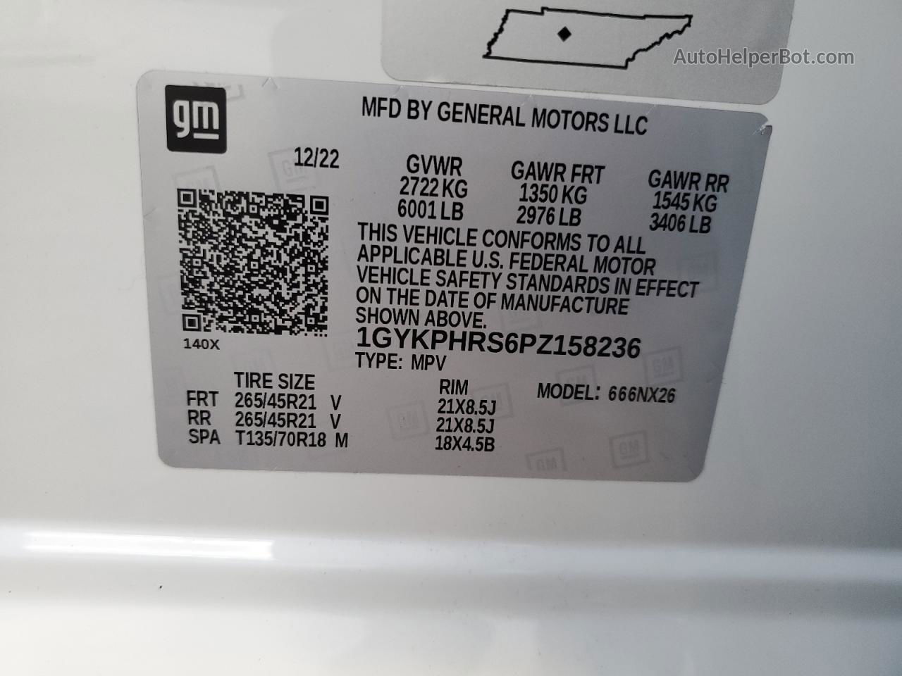 Price & History 2023 Cadillac Xt6 Sport Platinum 3.6l 6 vin