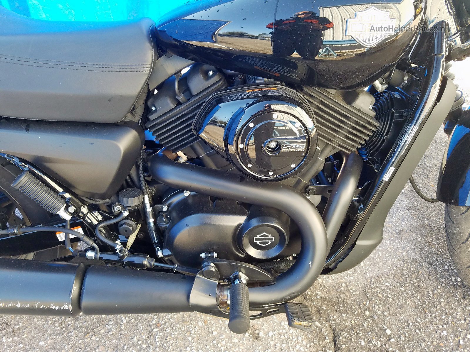2017 Harley-davidson Xg500  Черный vin: 1HD4NAA16HC503007