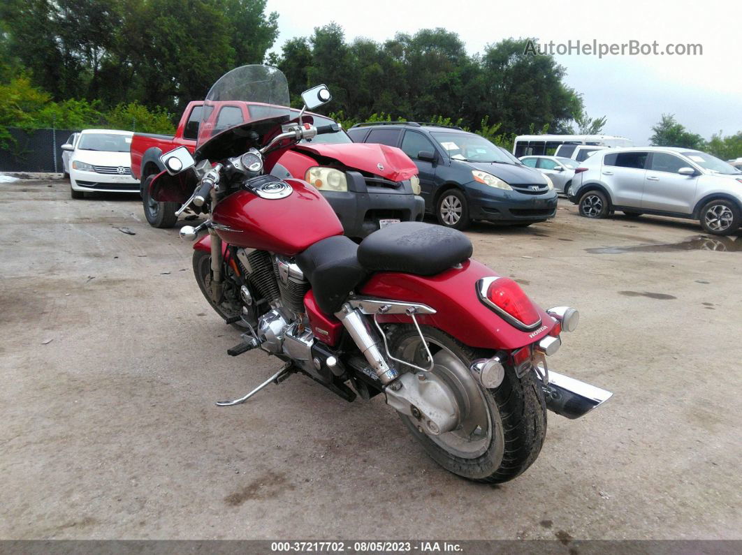 2003 Honda Vtx1800 C Maroon vin: 1HFSC46153A100381