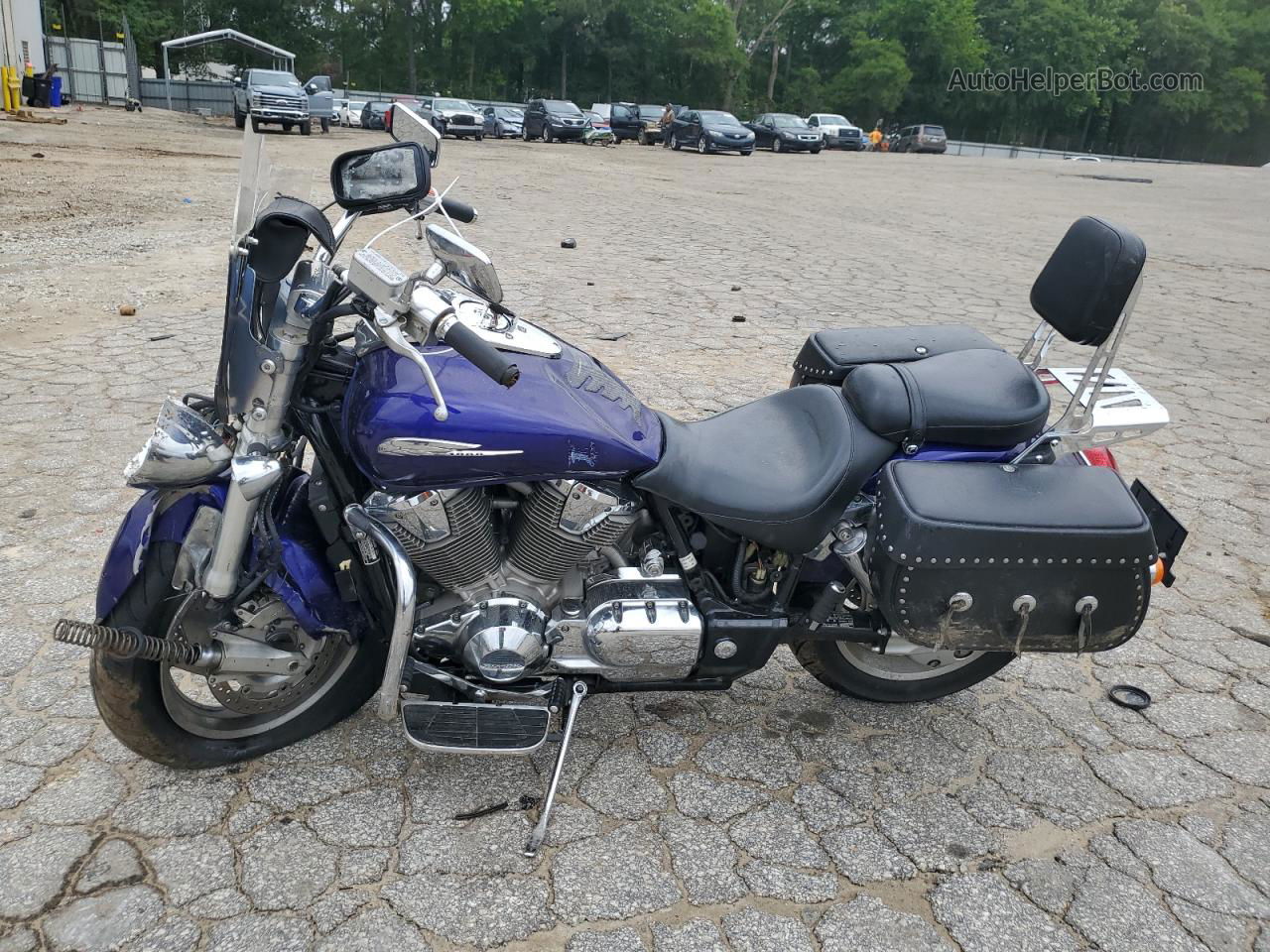 2003 Honda Vtx1800 R Blue vin: 1HFSC490X3A104803