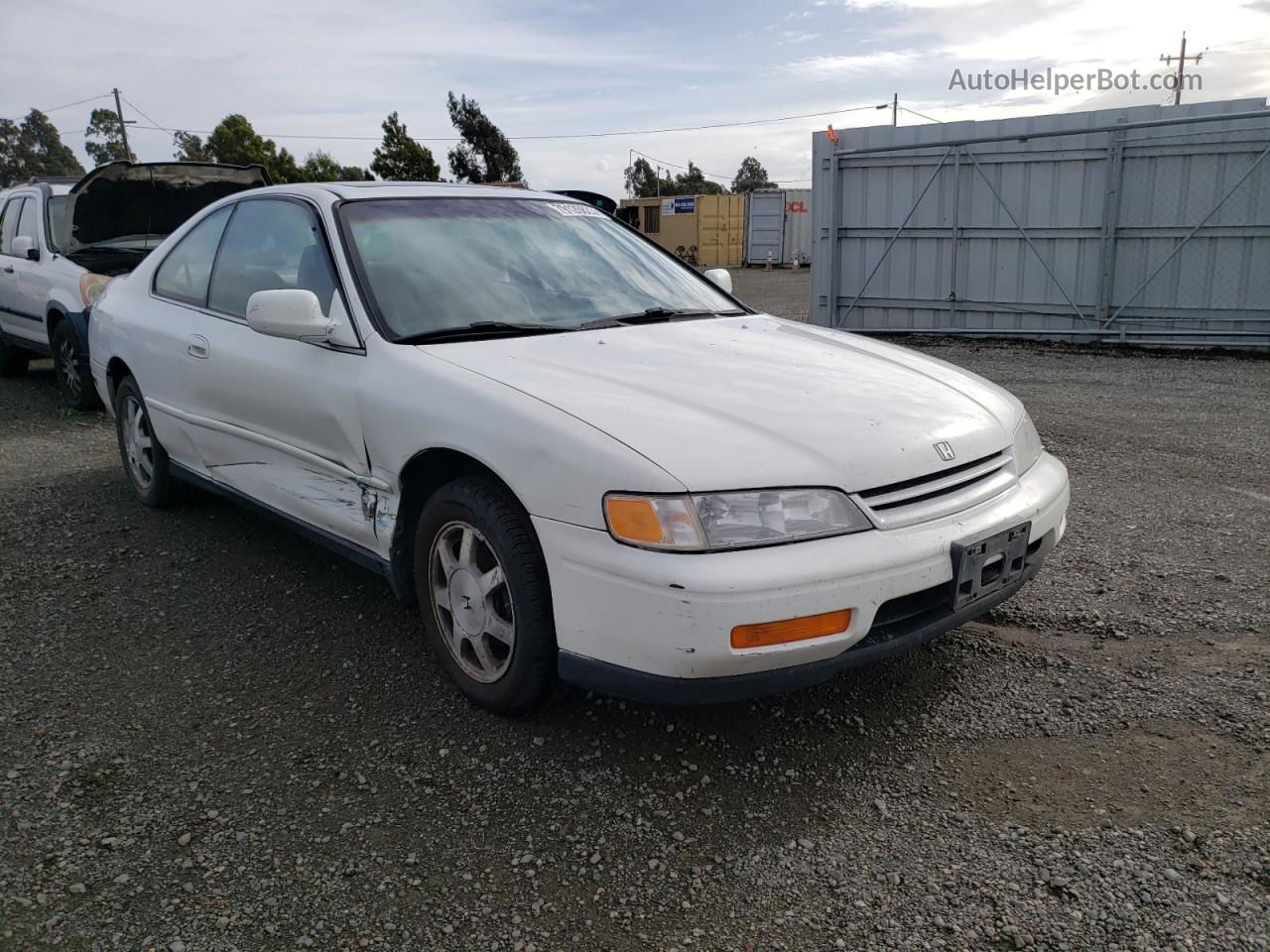 1995 Honda Accord Ex White vin: 1HGCD7256SA014129