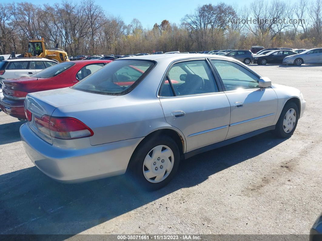 2001 Honda Accord Sdn Lx Silver vin: 1HGCG16411A019551