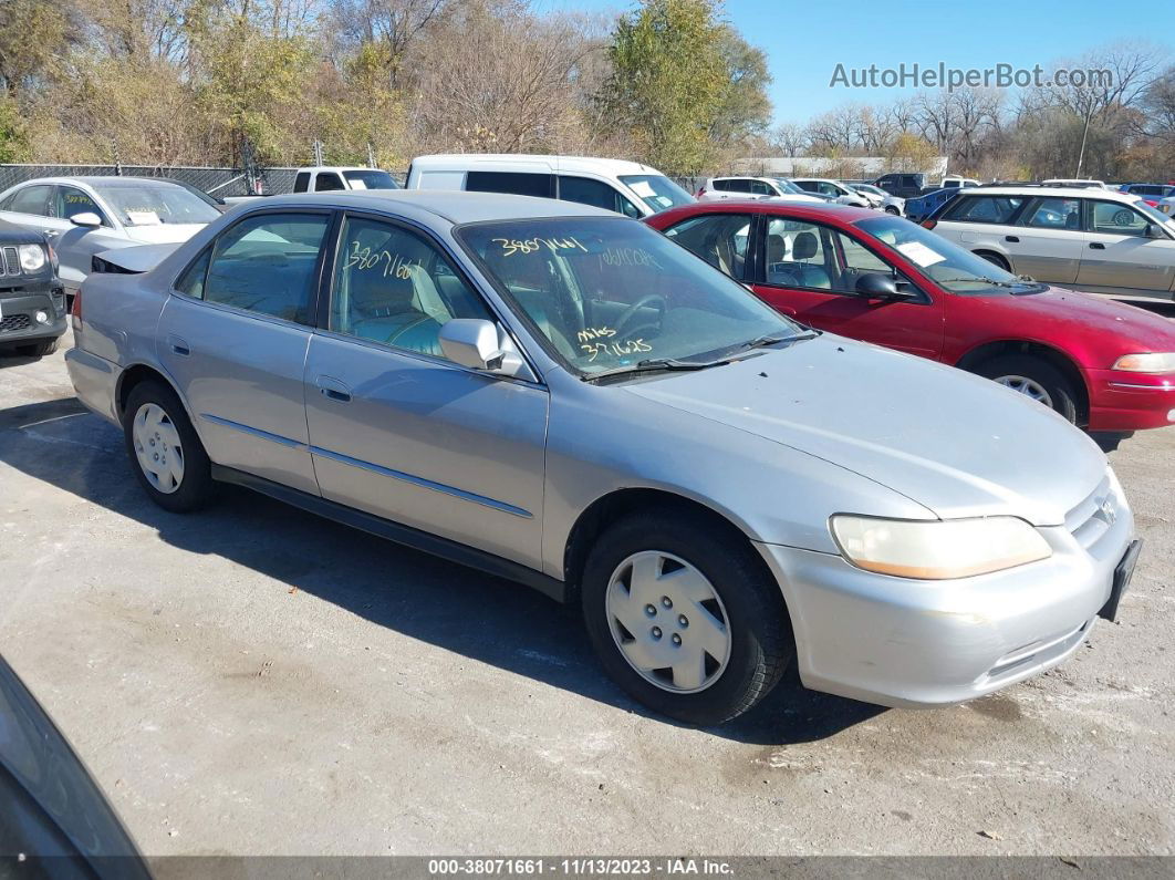 2001 Honda Accord Sdn Lx Silver vin: 1HGCG16411A019551