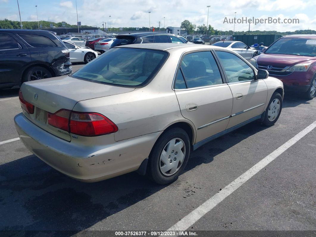 2000 Honda Accord Sdn Lx Золотой vin: 1HGCG1645YA007073