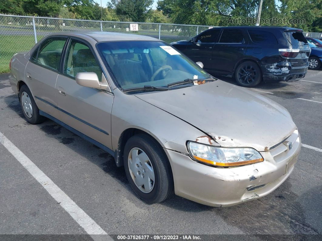 2000 Honda Accord Sdn Lx Gold vin: 1HGCG1645YA007073