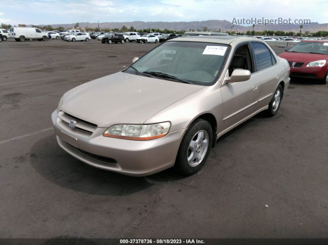 2000 Honda Accord Sdn Ex W/leather Gold vin: 1HGCG1651YA033551