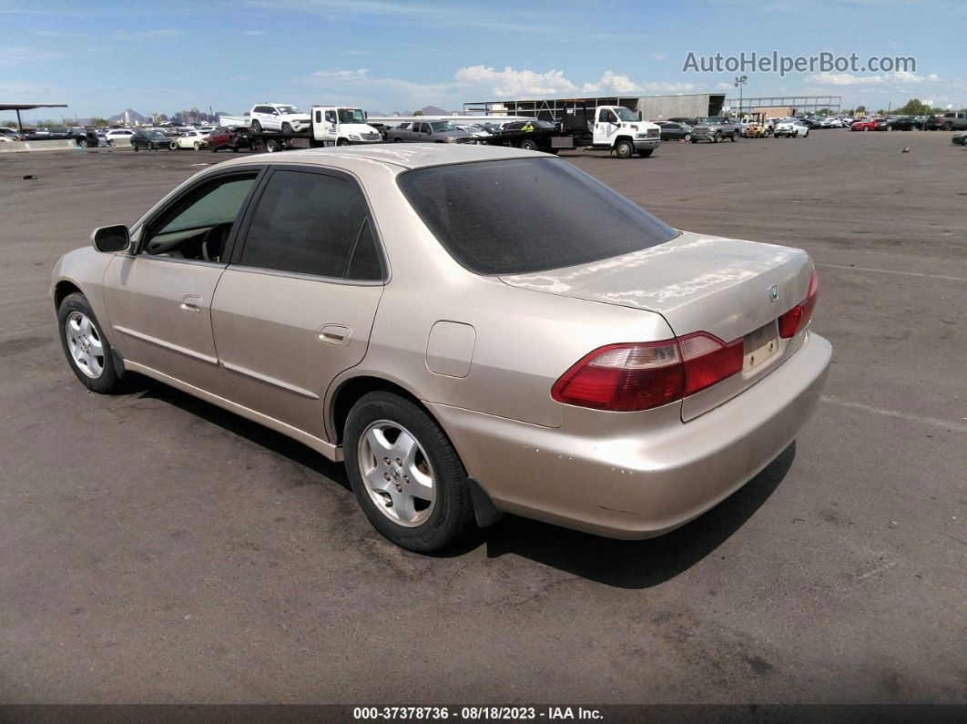 2000 Honda Accord Sdn Ex W/leather Gold vin: 1HGCG1651YA033551