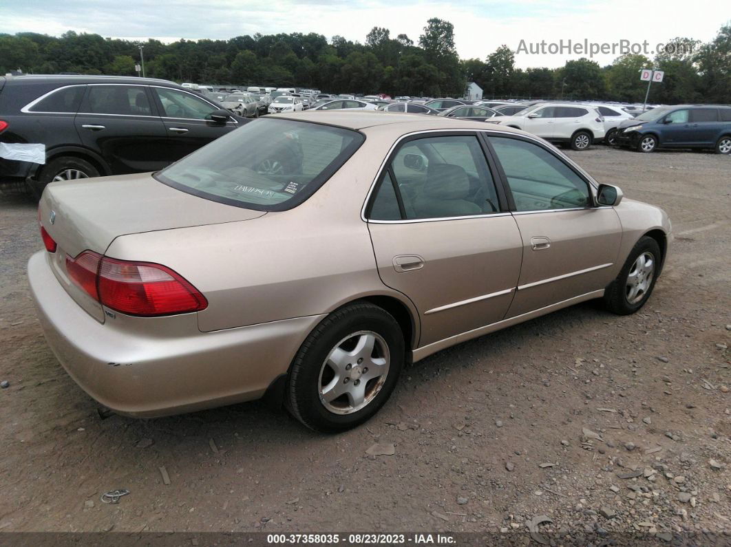 2000 Honda Accord Sdn Ex W/leather Tan vin: 1HGCG1651YA098108