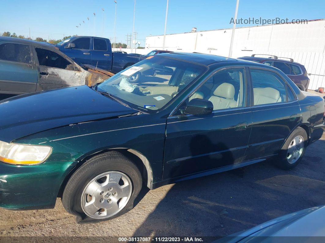 2001 Honda Accord Sdn Ex W/leather Green vin: 1HGCG16521A003108