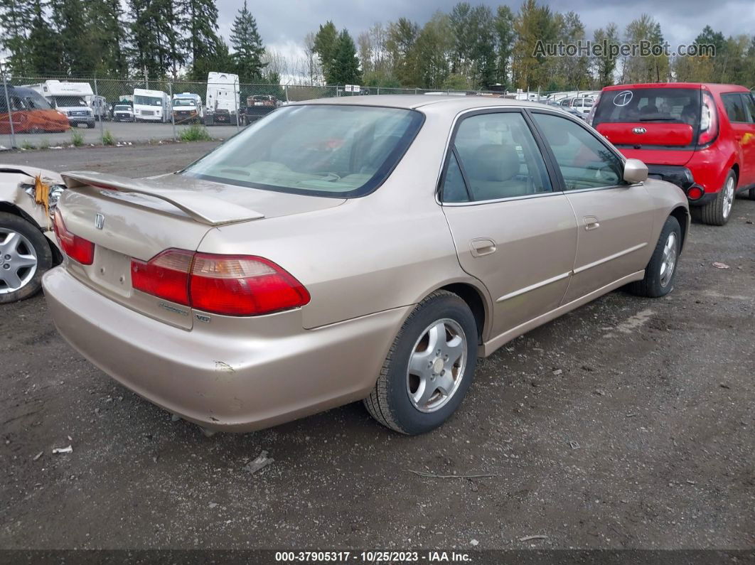 2000 Honda Accord Sdn Ex W/leather Dark Brown vin: 1HGCG1652YA053159