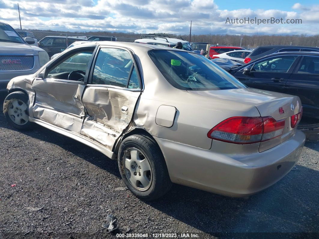 2001 Honda Accord Sdn Ex W/leather Beige vin: 1HGCG16531A059414