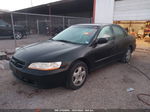 2000 Honda Accord Sdn Ex W/leather Black vin: 1HGCG1653YA000972