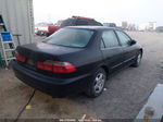 2000 Honda Accord Sdn Ex W/leather Black vin: 1HGCG1653YA000972