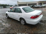 2000 Honda Accord Sdn Ex W/leather White vin: 1HGCG1653YA075381