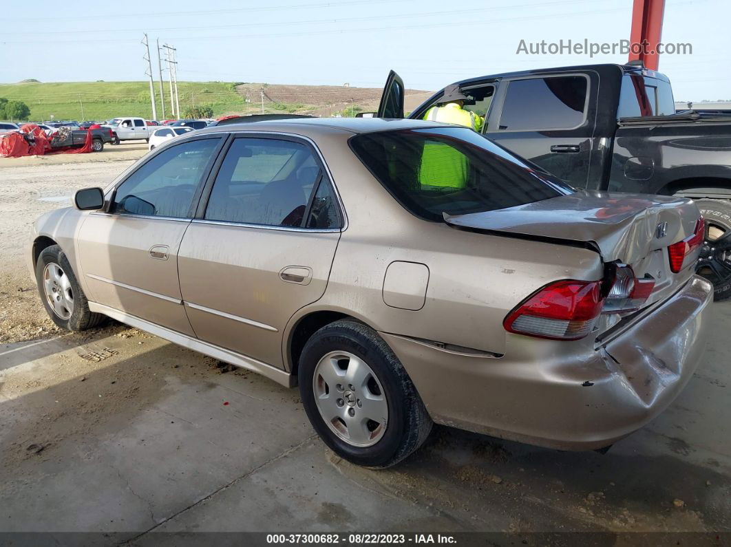 2001 Honda Accord Sdn Ex W/leather Золотой vin: 1HGCG16541A077016