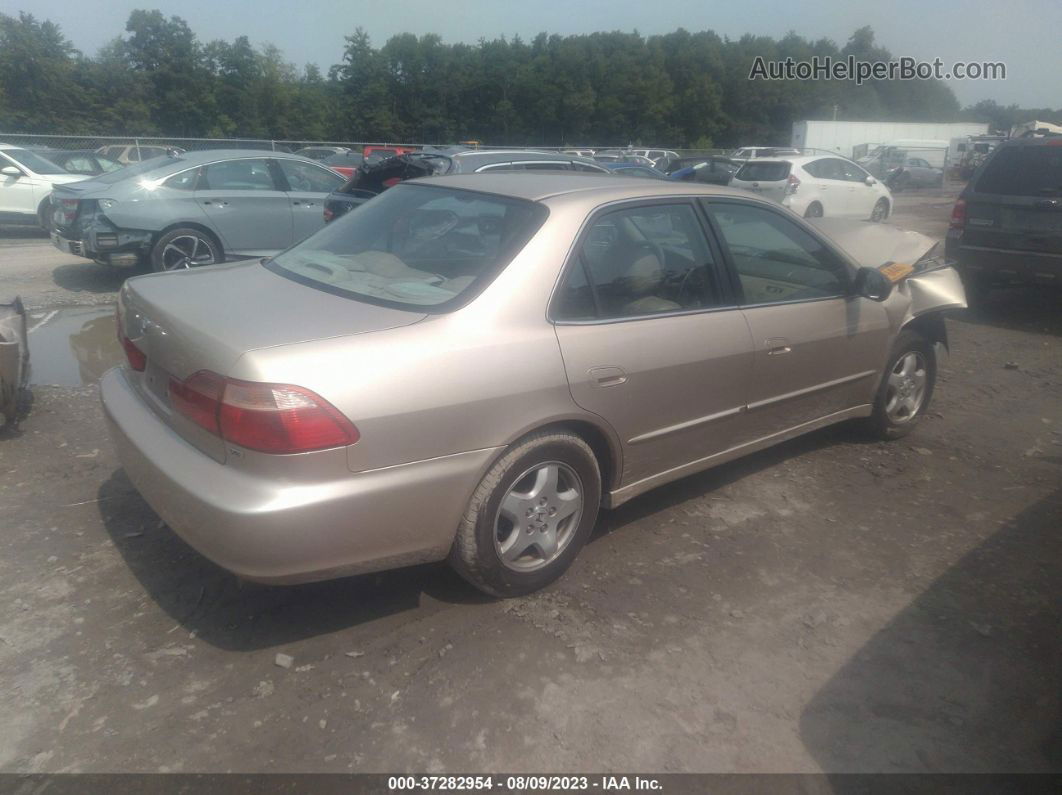 2000 Honda Accord Sdn Ex W/leather Tan vin: 1HGCG1655YA060025