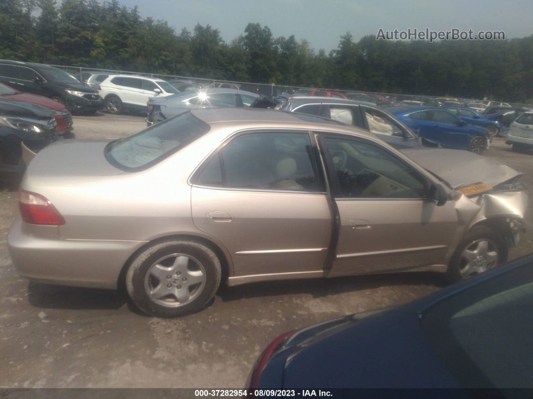 2000 Honda Accord Sdn Ex W/leather Tan vin: 1HGCG1655YA060025