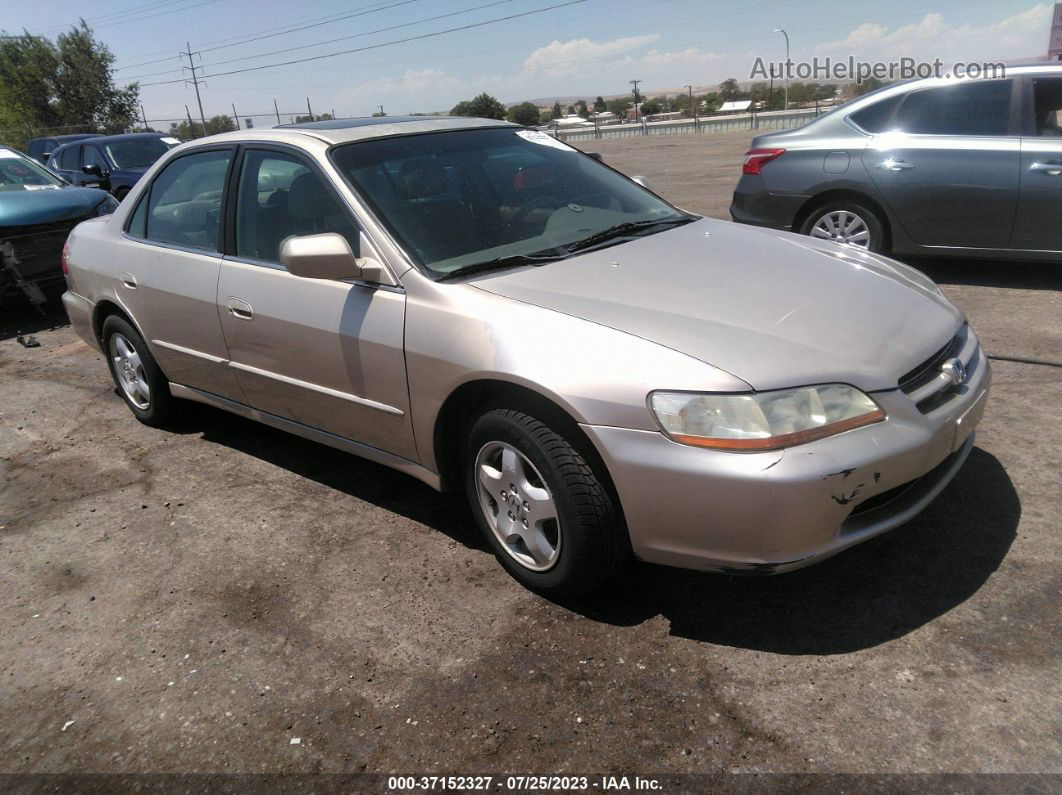 2000 Honda Accord Sdn Ex W/leather Желто-коричневый vin: 1HGCG1656YA008080