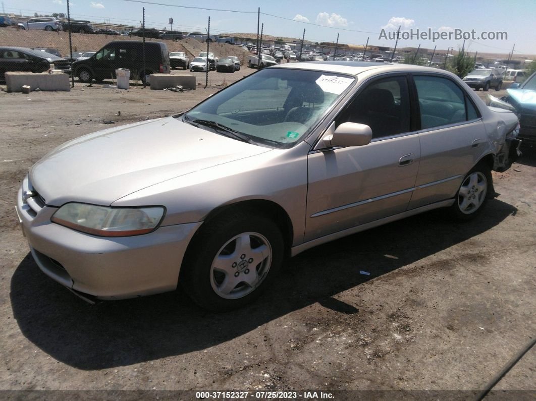 2000 Honda Accord Sdn Ex W/leather Tan vin: 1HGCG1656YA008080