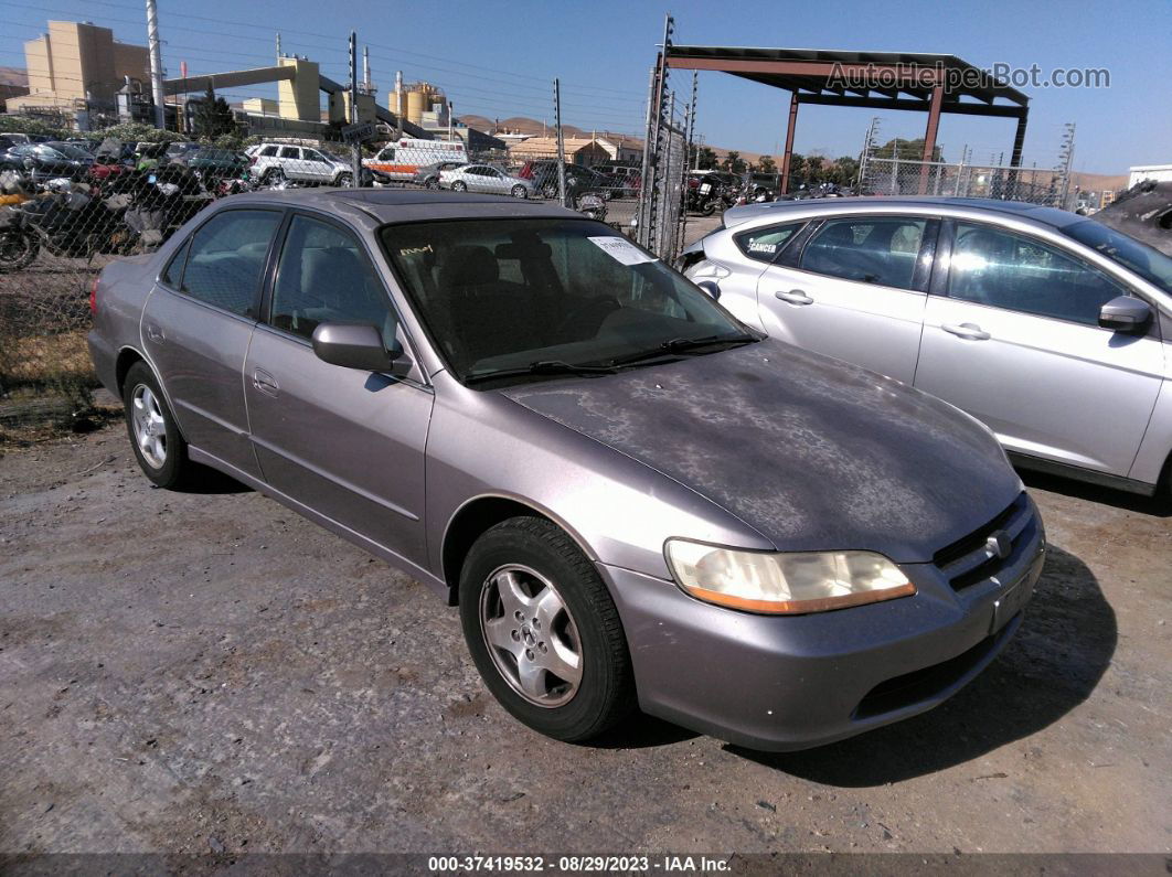 2000 Honda Accord Sdn Ex W/leather Gray vin: 1HGCG1656YA022674