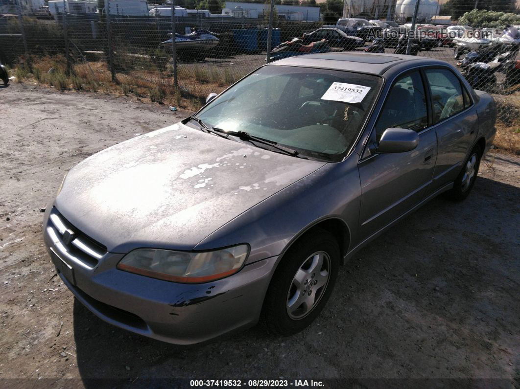 2000 Honda Accord Sdn Ex W/leather Gray vin: 1HGCG1656YA022674