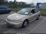 2001 Honda Accord Sdn Ex W/leather Золотой vin: 1HGCG16571A008837