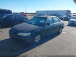 2001 Honda Accord Sdn Ex W/leather Green vin: 1HGCG16571A021555