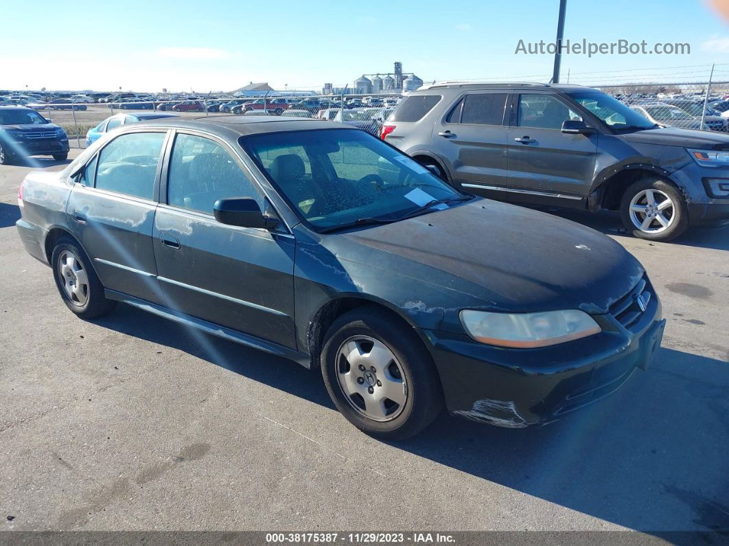 2001 Honda Accord Sdn Ex W/leather Green vin: 1HGCG16571A021555