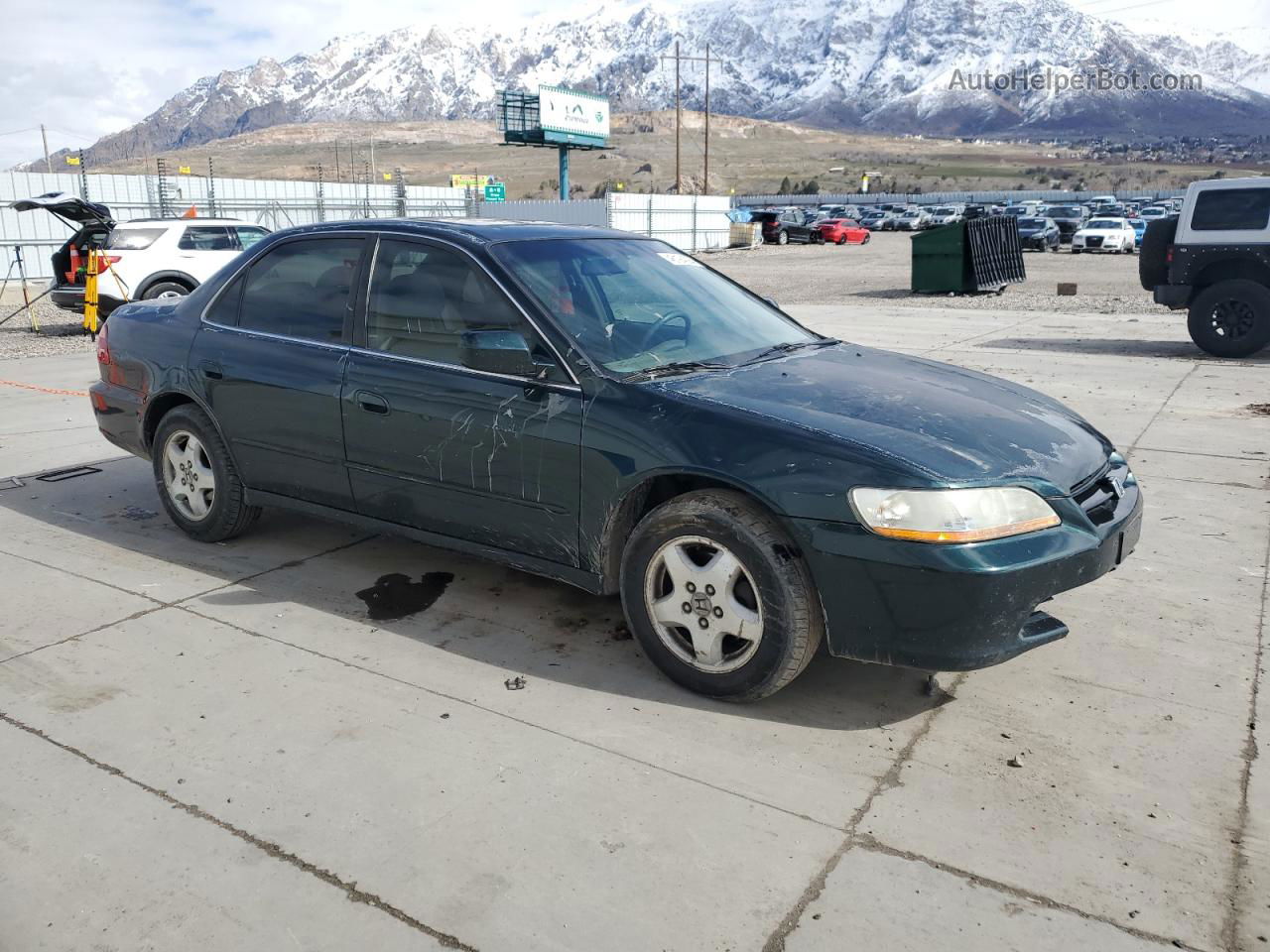 1999 Honda Accord Ex Green vin: 1HGCG1657XA053723