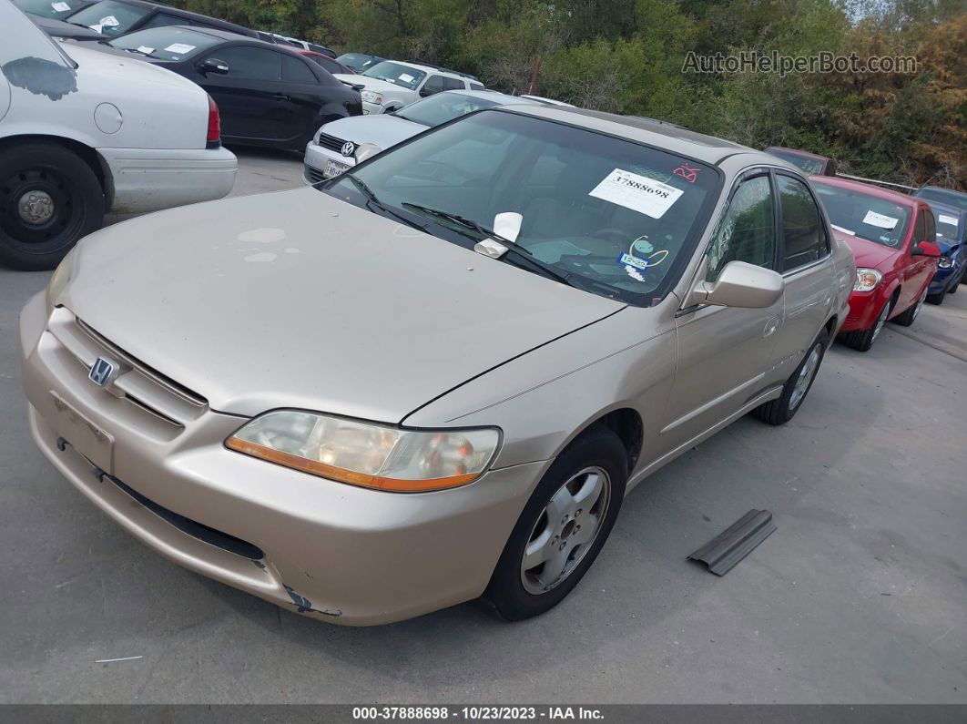 2000 Honda Accord 3.0 Ex Brown vin: 1HGCG1657YA015278