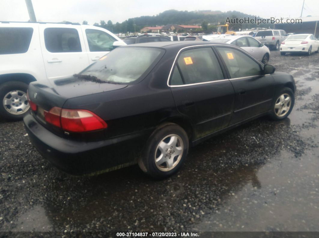 2000 Honda Accord Sdn Ex W/leather Black vin: 1HGCG1657YA029617