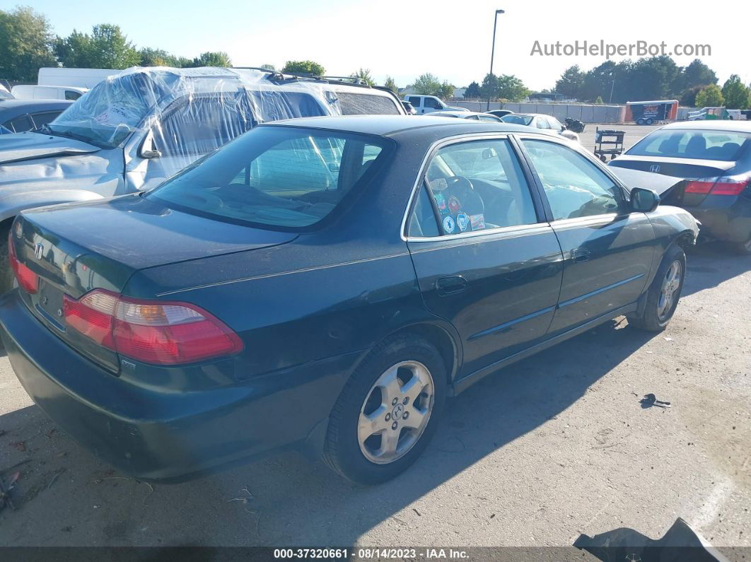 2000 Honda Accord Sdn Ex W/leather Green vin: 1HGCG1657YA065985